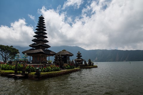 Temple Ulun Danu Beratan Bali Indonésie