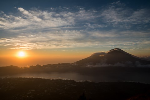Mount Batur Bali Indonésie