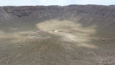 Meteor crater Etats-Unis