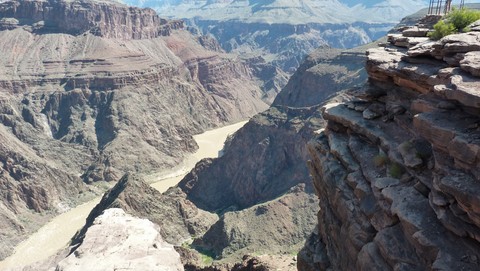 Plateau point Grand Canyon bright angel trail Etats-Unis