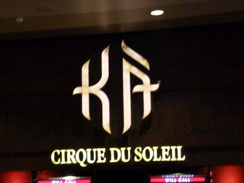 Ka cirque du soleil MGM Las Vegas Etats-Unis