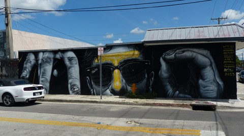 Wynwood wall Miami  Floride Etats-Unis