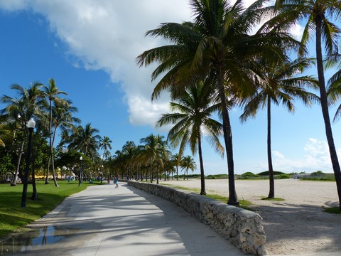 Lummus park Miami Beach Floride Etats-Unis