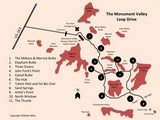 Carte Monument Valley Etats-Unis