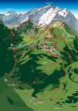 Carte Appenzell Suisse