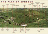 Carte d'Ephèse Turquie