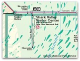 Carte Shark valley Les everglades Floride Etats-Unis
