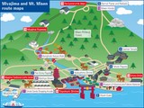 Plan de l'île de Miyajima